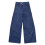Jeans da donna a vita alta, gamba dritta e larga, colore blu. 5
