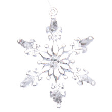 Christmas Snowflake Ornament Clear Crystal 30PCS