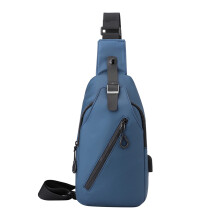 Men's Shoulder Chest Bag with Cable Compartment 1 pc