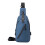 Men's Shoulder Chest Bag with Cable Compartment 1 pc 1