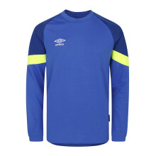 (11-12 Years, Blue/Yellow) Umbro Childrens/Kids Fitted Goalkeeper Jersey