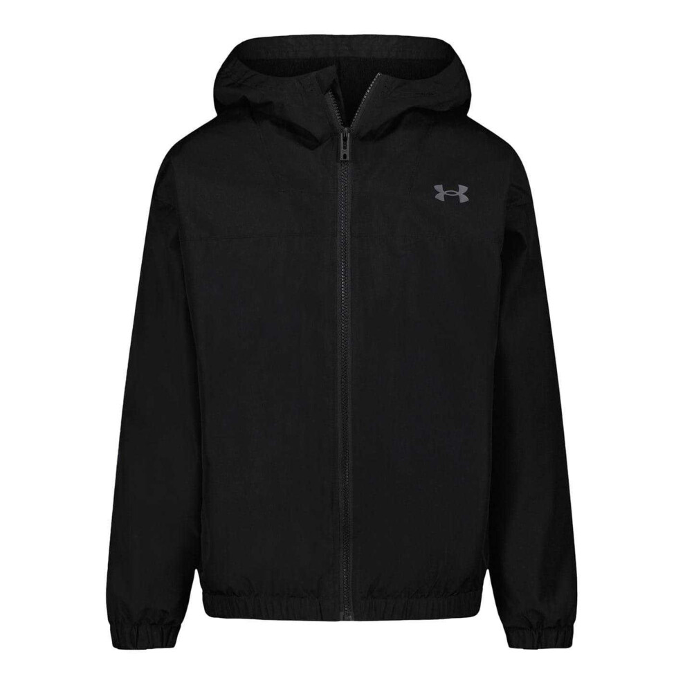 Under Armour (6-7 Years, Black) Childrens/Kids Colour Block Windbreaker