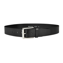 (80cm, Black) Paul Smith Mens Keeper Leather Belt