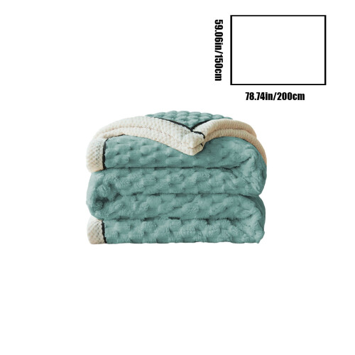 Wendbare Sherpa-Fleecedecke, Queen-Size 2