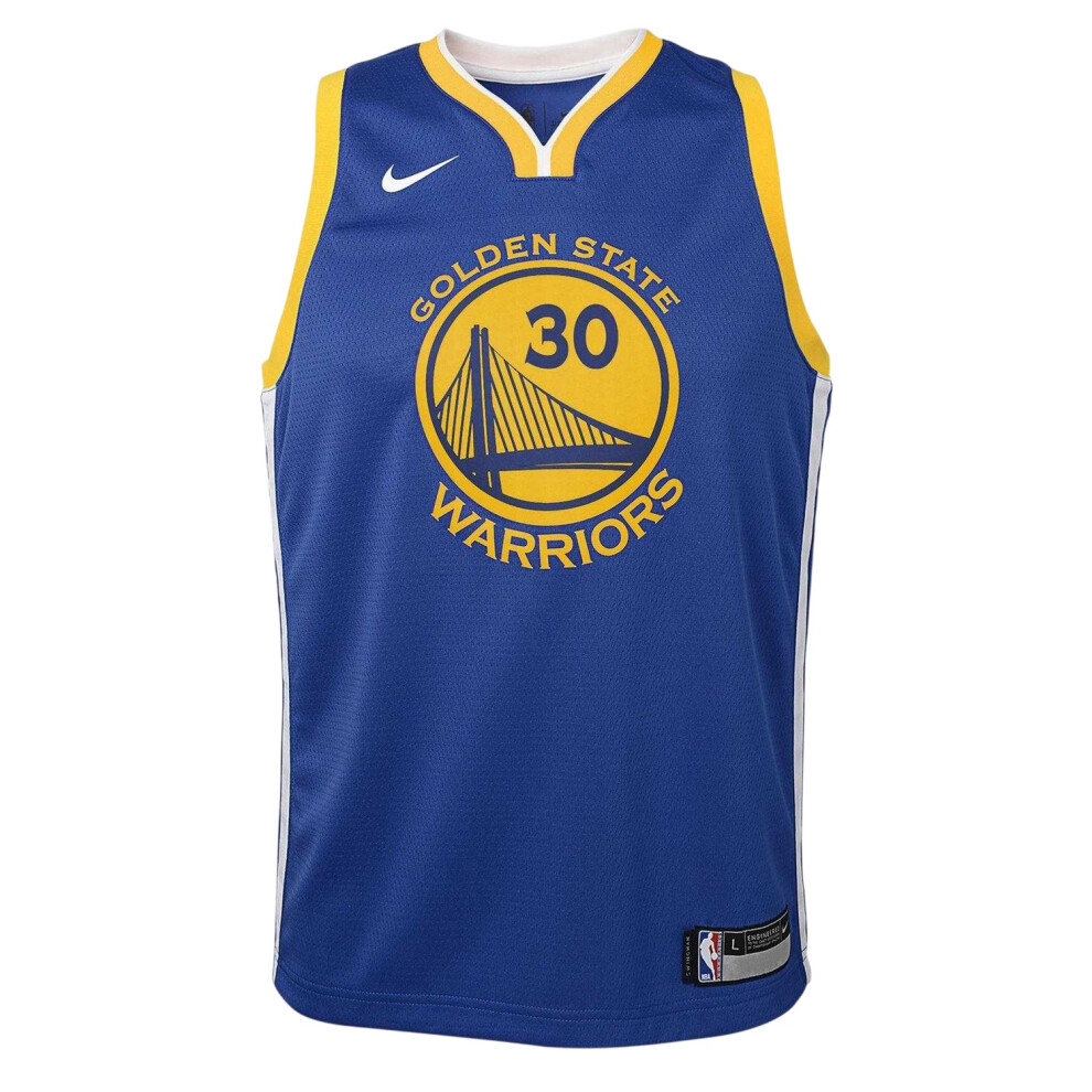 Nike Childrens/Kids Stephen Curry Golden State Warriors Basketball Jersey