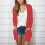 Women's Lightweight Open-Front Cardigan Long Sleeve 2