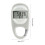 Digital pedometer with clip, 7-day memory, step and 5