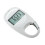 Digital pedometer with clip, 7-day memory, step and 7