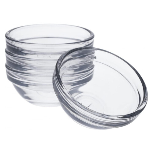 Glass Pinch Bowl Kitchen Essential 3 Inch 4pc
