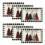 Christmas Tree Placemats Plaid Set of 6 1