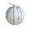 Christmas foam balls red 8cm decorative hanging 1