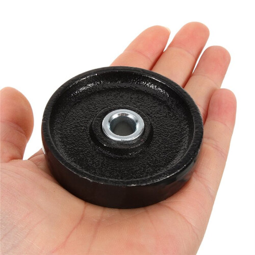 2pcs Metal Hydraulic Jack Wheel for Trailer and Boat - Front Caster Replacement 1
