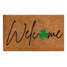 Polyester Irish Day area rug door mat