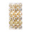 Matte White Christmas Tree Ball Decoration 10cm 1