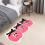 Cartoon Bedroom Bedside Carpet Flocking 60x90cm 5