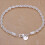 Women's 925 silver-plated charm bracelet 1