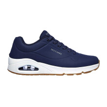 (10.5 UK, Navy) Skechers Mens Uno Stand On Air Skech-Air Trainers