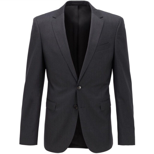Boss Mens Ryan Cyl Wool Single-Breasted Slim Suit Jacket
