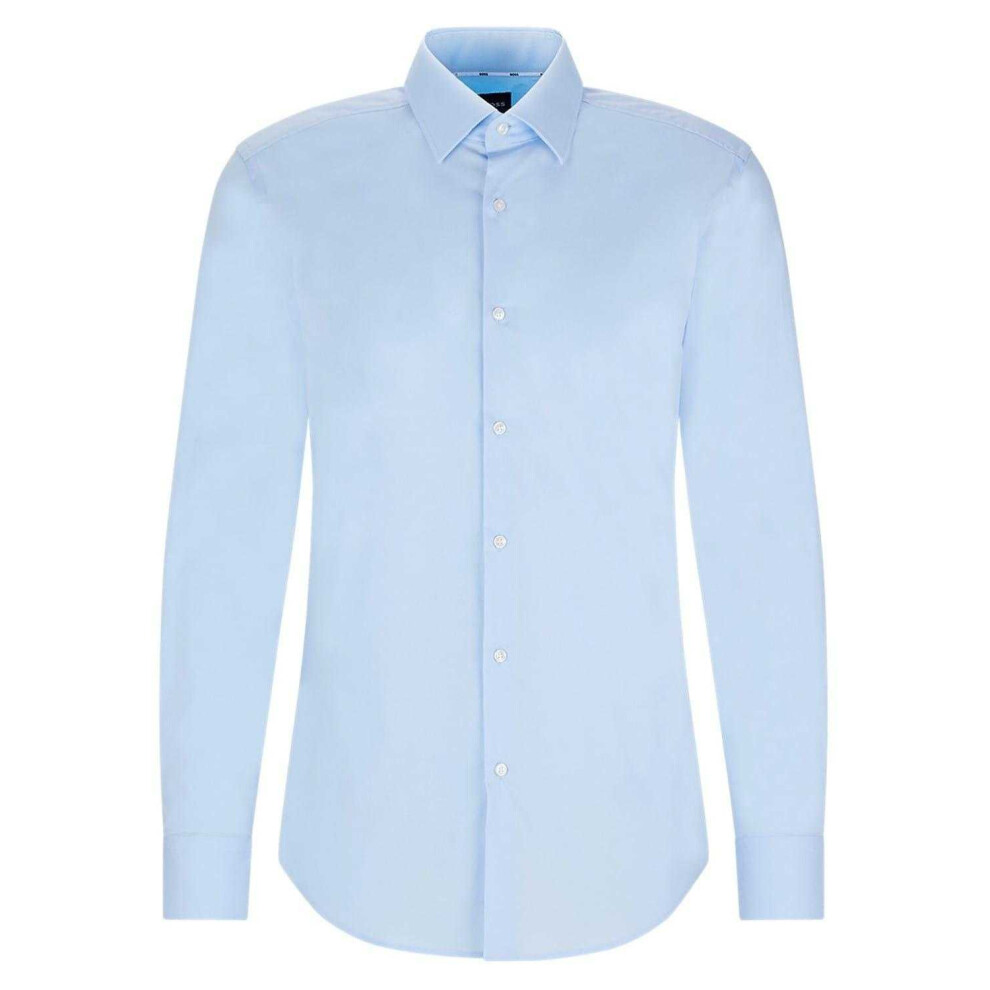 Hugo Boss (16.5 In, Pastel Blue) Mens Kent Formal Shirt