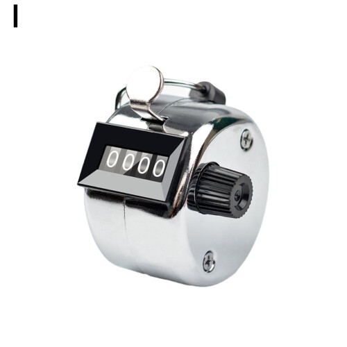 Tally Counter Mechanical 4-Digit Handheld Clicker 2