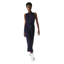 (6 UK, Navy Blue) Lacoste Womens/Ladies Collared T-Shirt Dress