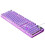 Mekanisk gamingtastatur USB LED Violet 2