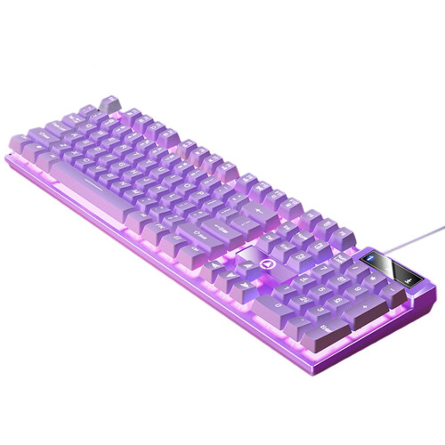 Mekanisk gamingtastatur USB LED Violet 1