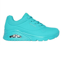 (3 UK, Turquoise) Skechers Womens/Ladies Uno Trainers