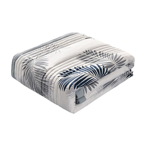 Lightweight Cotton Cooling Comforter King 71x79 in 1