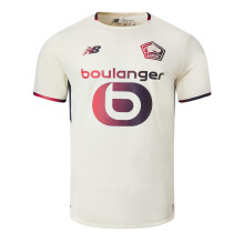 (XL, Black) New Balance Mens Lille 25/26 Away Jersey