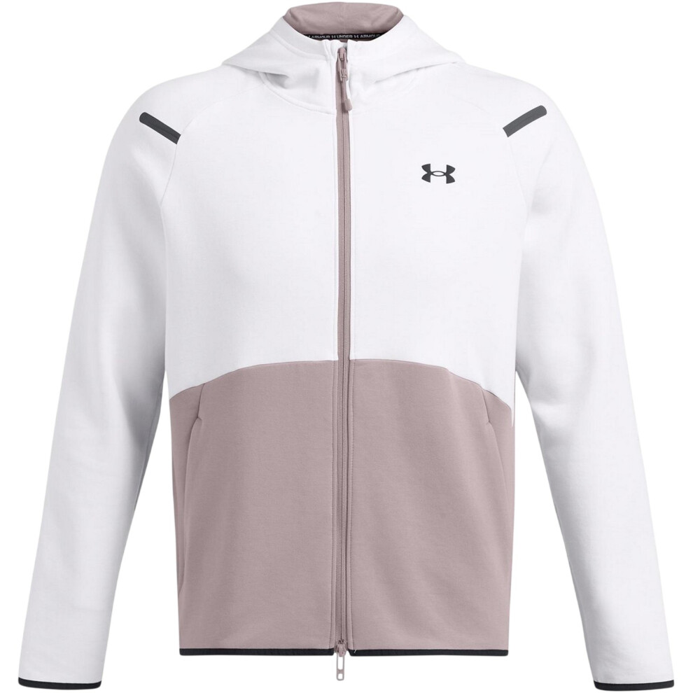 Under Armour (M, Grey) Mens Unstoppable Sweat Jacket