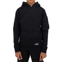(12 Years, Black) Brave Soul Boys Long-Sleeved Drawstring Hoodie