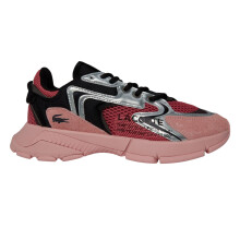 (4.5 UK, Petal Pink) Lacoste Womens/Ladies L003 Neo Leather Chunky Flat Trainers