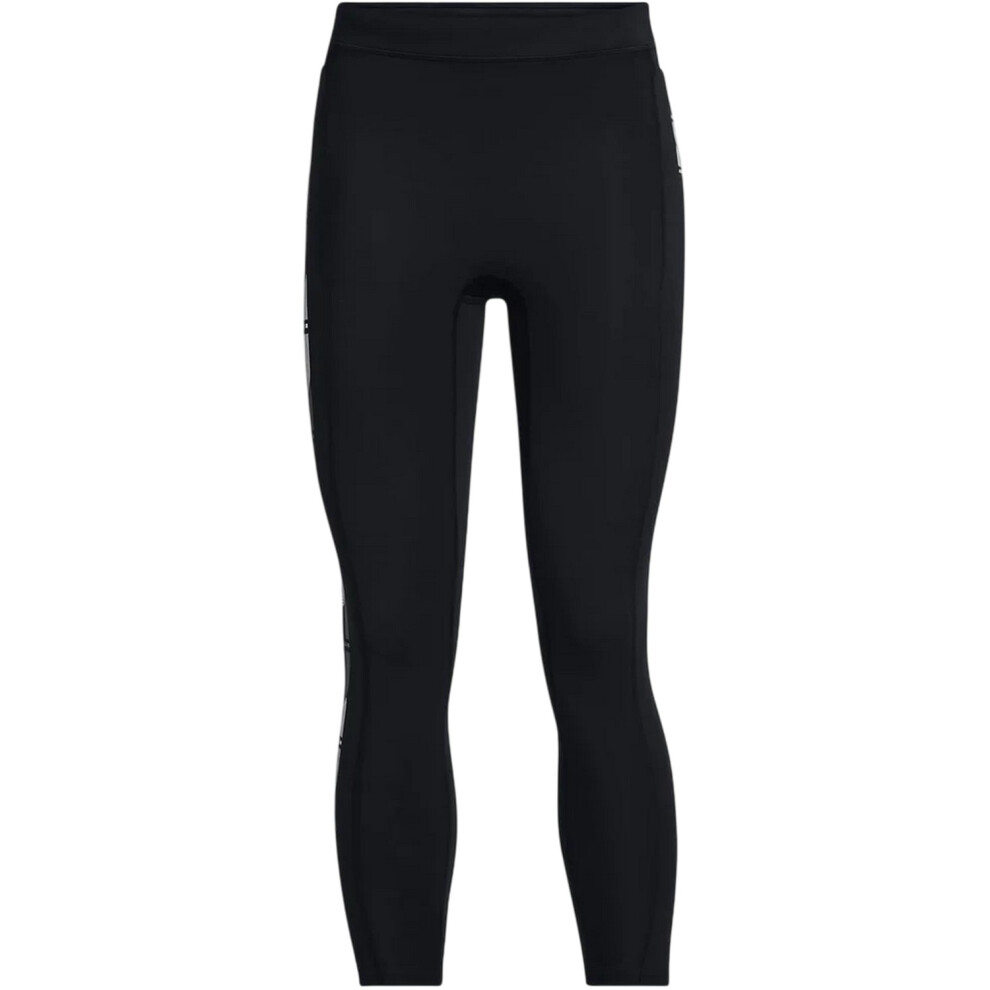 Under Armour (10 Uk R, Black Melange) Womens/Ladies Run Anywhere Leggings