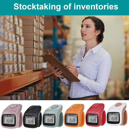 Electronic finger counter with LED display 6-digit 1