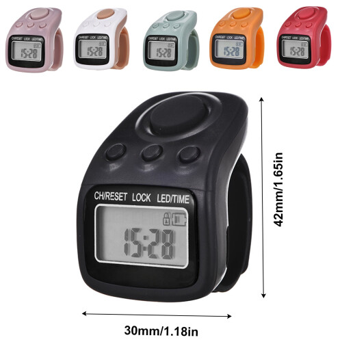 Electronic finger counter with LED display 6-digit 2