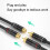 Cable de extensión RCA de 2 machos a 2 hembras, 2 m 5