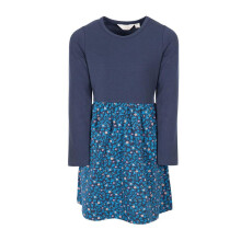 (5-6 Years, Navy) Trespass Girls Floral Cotton Blend Dress