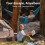 Camping Hammock 500 lbs with Tree Straps and Carry Bag 7