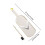 Mandoline à lame en V en acier inoxydable blanc 3