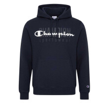 (XXL, Navy) Champion Mens Relaxed Fit Pullover Hoodie