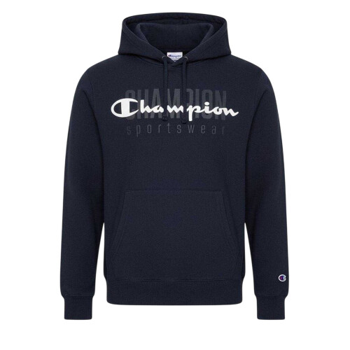 Champion (M, Navy) Champion Mens Relaxed Fit Pullover Hoodie