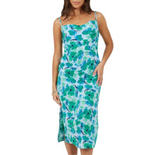 (8 UK, Green/Blue) Brave Soul Womens/Ladies Floral Spaghetti Strap Midi Dress