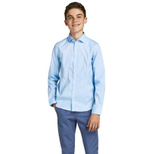 (10 Years, Cashmere Blue) Jack And Jones Boys Parma Long-Sleeved Shirt