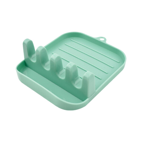 Foldable Pot Lid Holder with Drain Tray 15x12x5cm 1