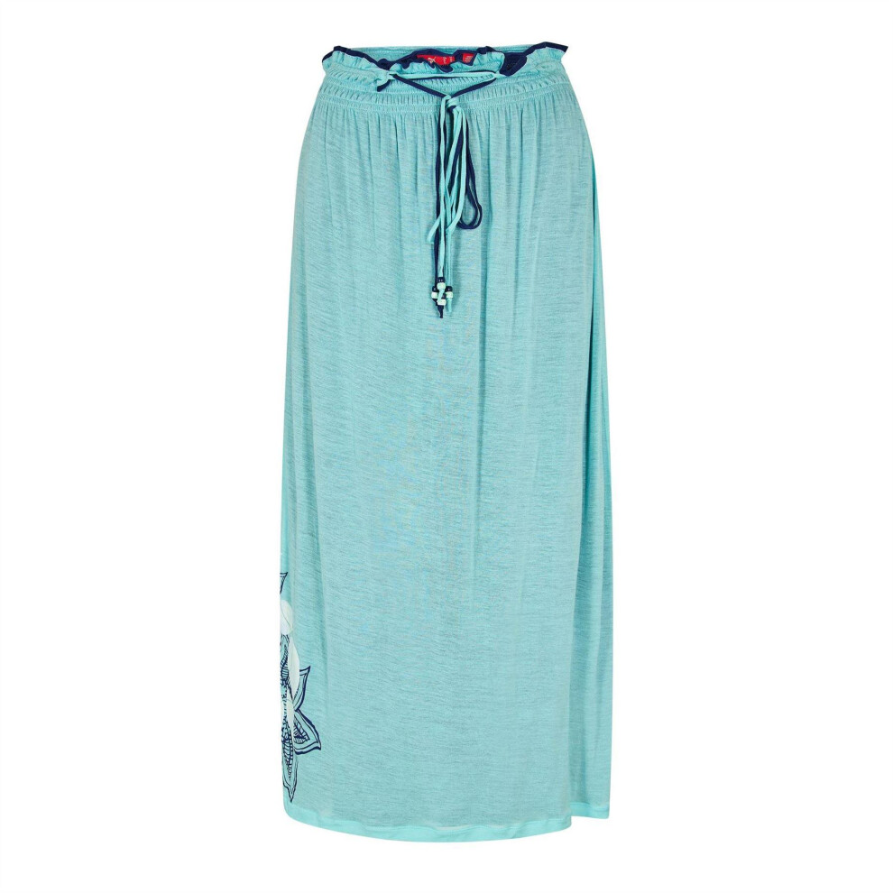 Puma (10 Uk, Green) Womens/Ladies Shala Mandala Maxi Dress