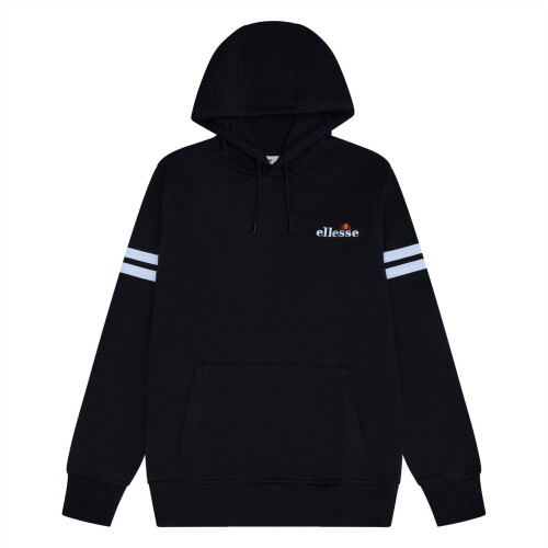 Ellesse (S, Black) Ellesse Mens Long-Sleeved Pullover Hoodie
