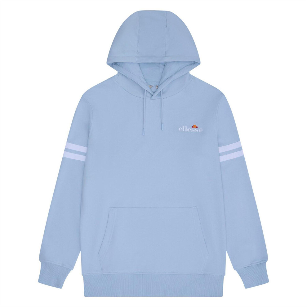 Ellesse (S, Light Blue) Mens Long-Sleeved Pullover Hoodie