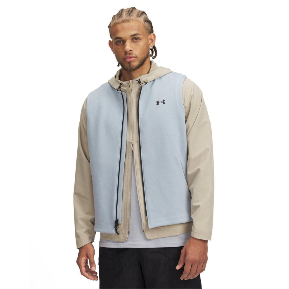Under Armour (M, Blue) Mens Unstoppable Lightweight Gilet