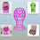 Wig Stand Display Rack Plastic Head Shape for Long Short 6